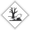 Nmc Marine Pollutants Graphic Dot Placard Sign, Pk100 DL174TB100